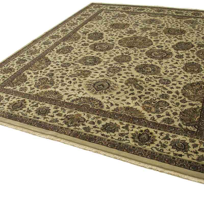 New Hand-Knotted Wool Oushak Rug - 9'  x 12'  (108" x 144") - K0056672
