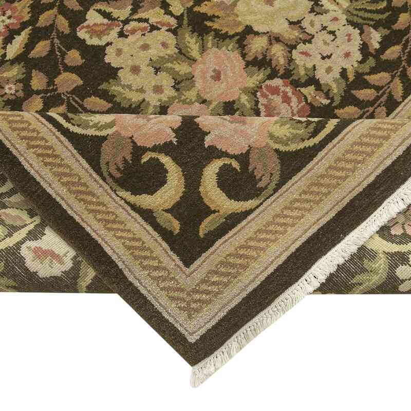 New Hand-Knotted Wool Oushak Rug - 9' 8" x 13'  (116" x 156") - K0056673
