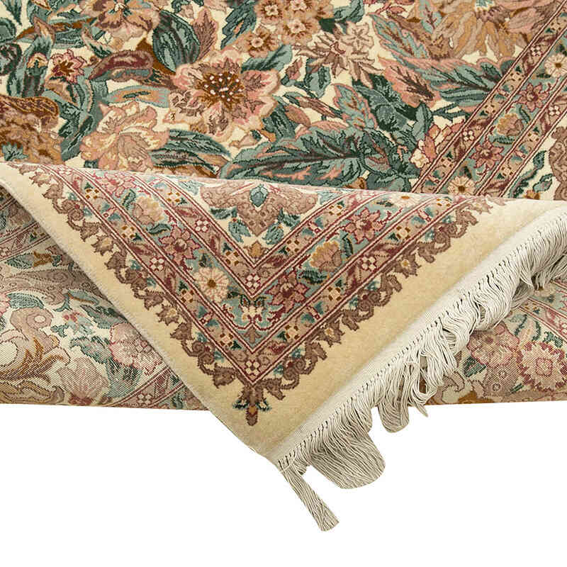 Nueva Alfombra Oushak Tejida a Mano - 274 cm x 366 cm - K0056674