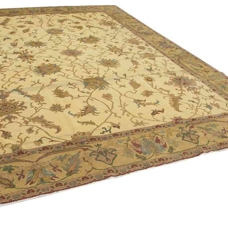 New Hand-Knotted Wool Oushak Rug - 9' 10" x 13' 1" (118" x 157") - K0056685