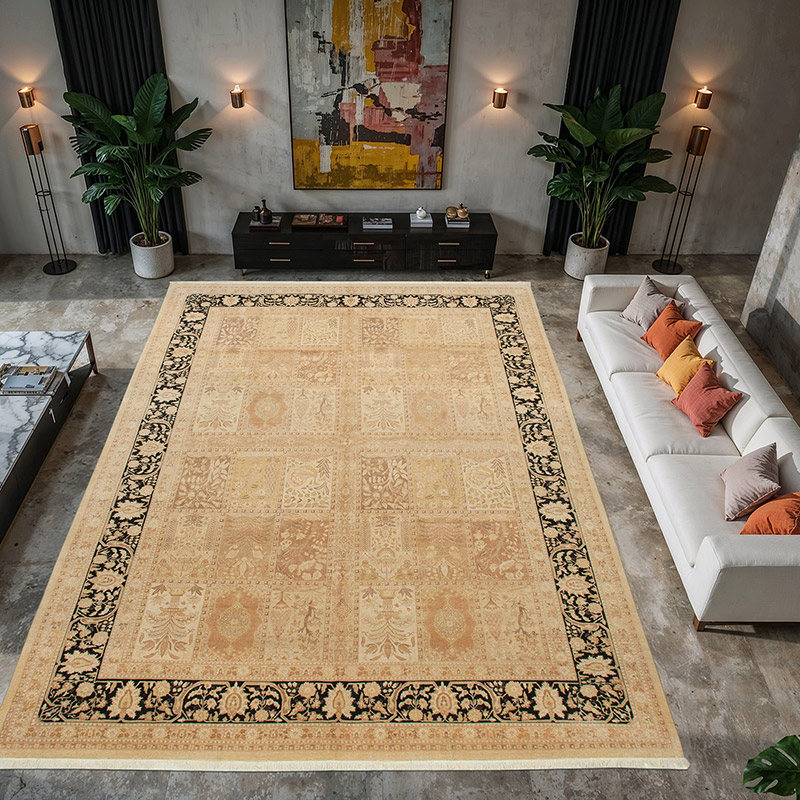 New Hand-Knotted Wool Oushak Rug - 10' 1" x 13' 10" (121" x 166") - K0056697