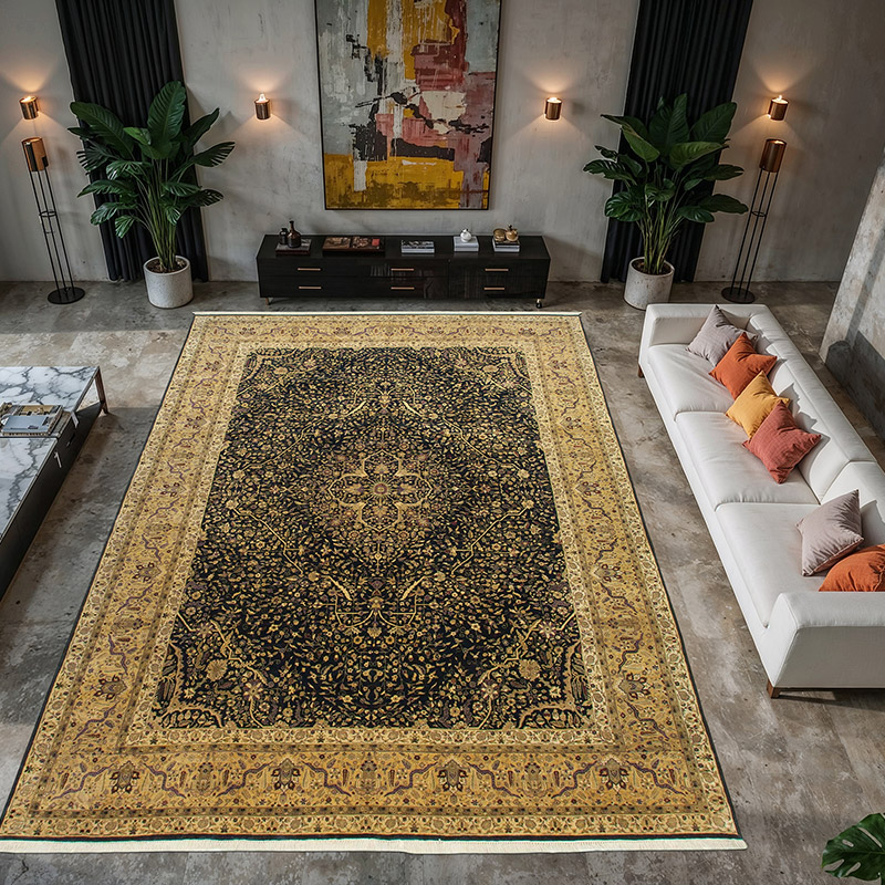 New Hand-Knotted Wool Oushak Rug - 9' 9" x 13' 11" (117" x 167") - K0056702