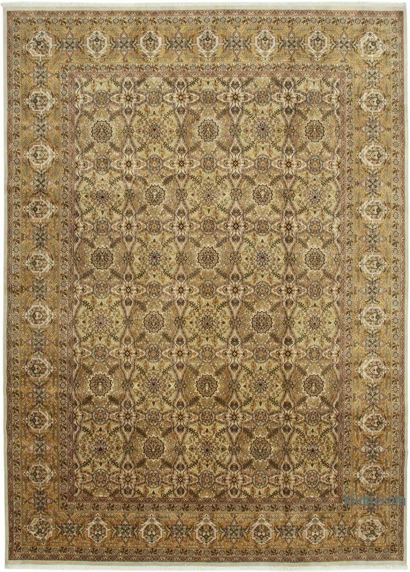 New Hand-Knotted Wool Oushak Rug - 10'  x 14'  (120" x 168") - K0056704