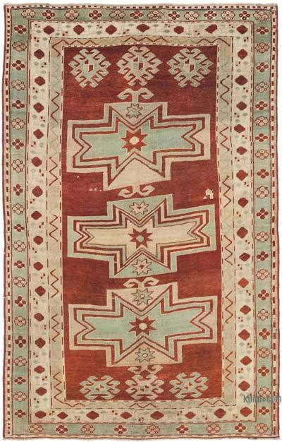 Vintage Caucasian Fahrola Kazak Rug - 5' 2" x 8'  (62" x 96")