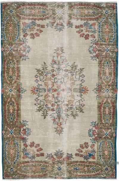 El Dokuma Vintage Hali - 132 cm x 200 cm