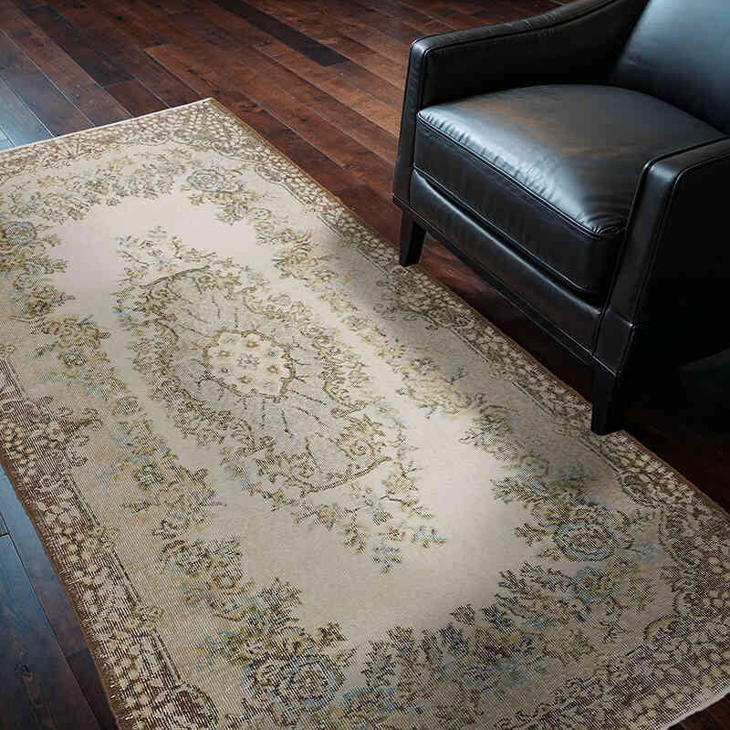 El Dokuma Vintage Hali - 121 cm x 213 cm - K0056792