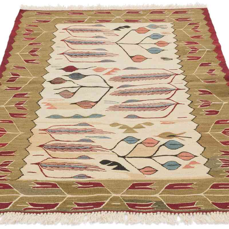 Nueva Alfombra Turca Kilim - 93 cm x 126 cm - K0056896