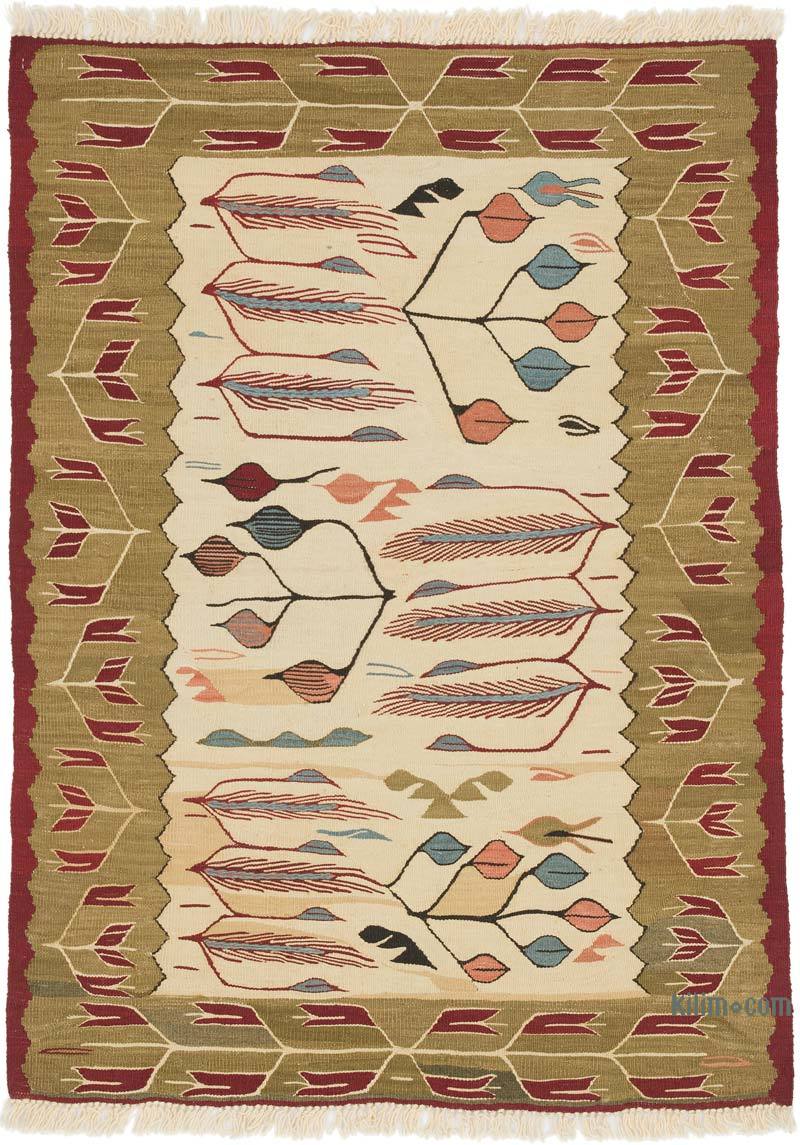 Nueva Alfombra Turca Kilim - 93 cm x 126 cm - K0056896