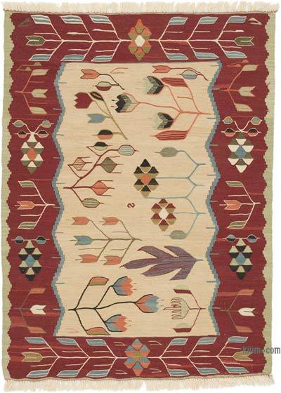 New Handwoven Turkish Kilim Rug - 2' 11" x 4'  (35" x 48")