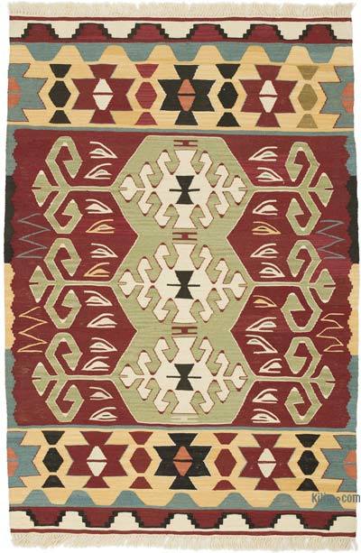 Yeni Kök Boya El Dokuma Kilim - 98 cm x 145 cm