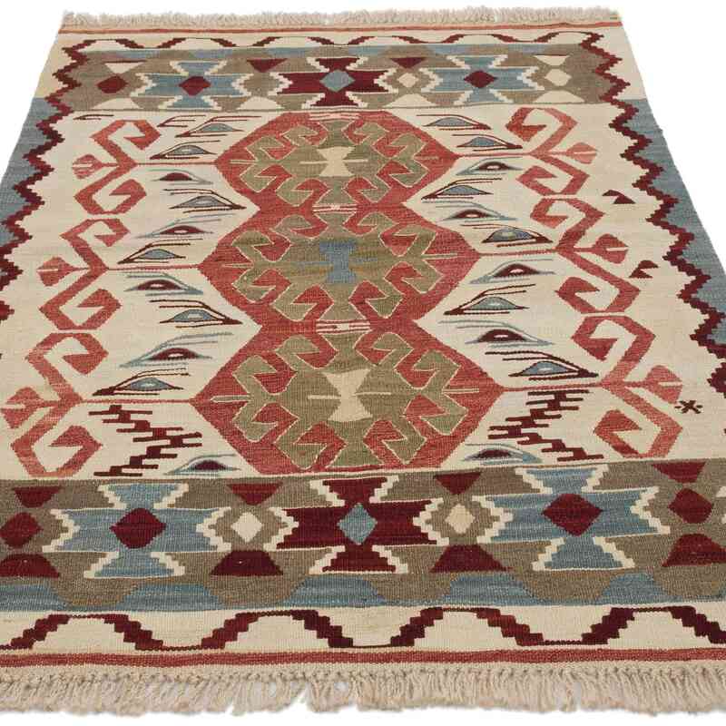 Nueva Alfombra Turca Kilim - 94 cm x 132 cm - K0056907
