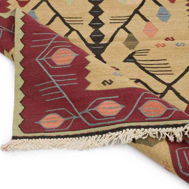 New Handwoven Turkish Kilim Rug - 3' 3" x 4' 3" (39" x 51") - K0056908