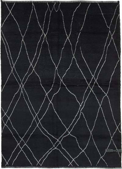 New Moroccan Style Hand-Knotted Tulu Rug - 8' 4" x 11' 5" (100" x 137")