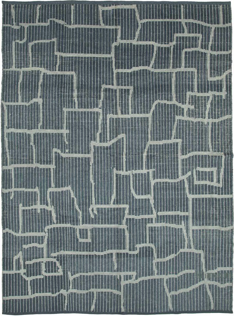 New Hand-Knotted Rug - 9' 1" x 12' 5" (109" x 149") - K0056935