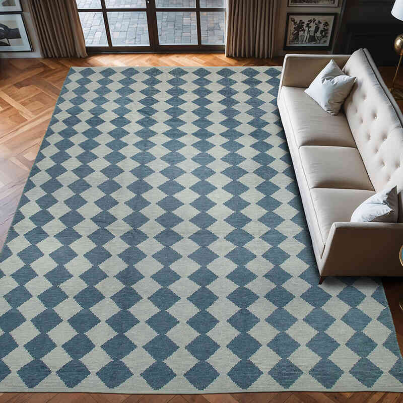 New Hand-Knotted Rug - 9' 9" x 13' 9" (117" x 165") - K0056940