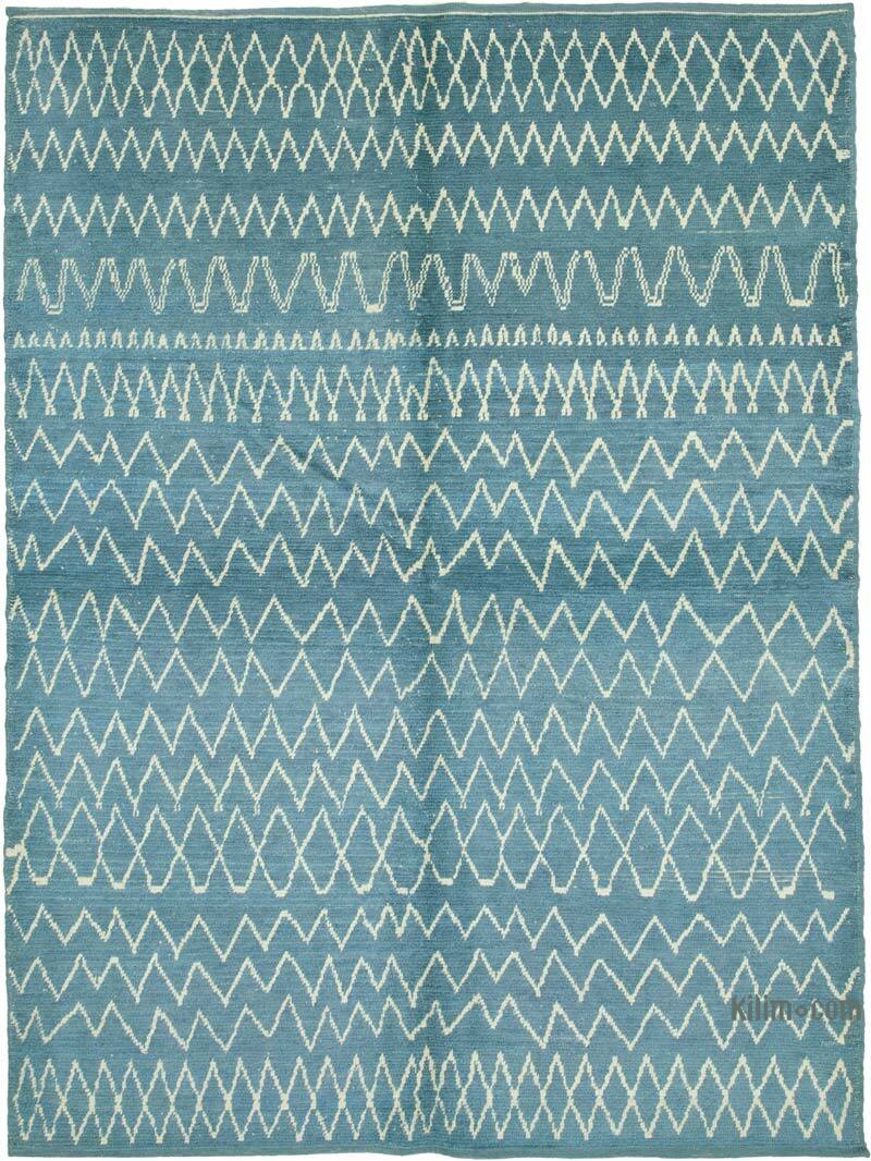 New Moroccan Style Hand-Knotted Tulu Rug - 7' 5" x 10'  (89" x 120") - K0056942