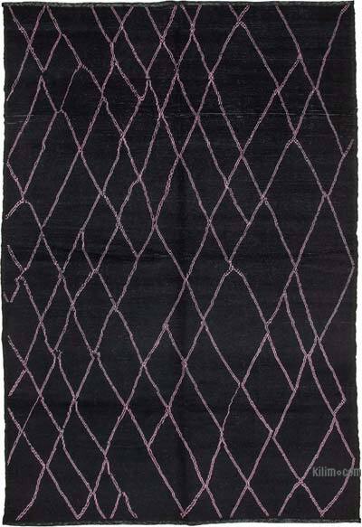 New Moroccan Style Hand-Knotted Tulu Rug - 8' 11" x 13' 1" (107" x 157")