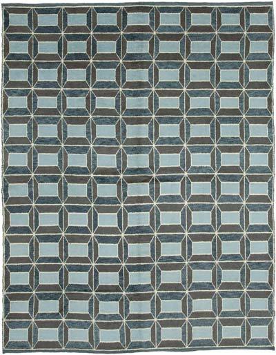 New Hand-Knotted Rug - 7' 8" x 10'  (92" x 120")