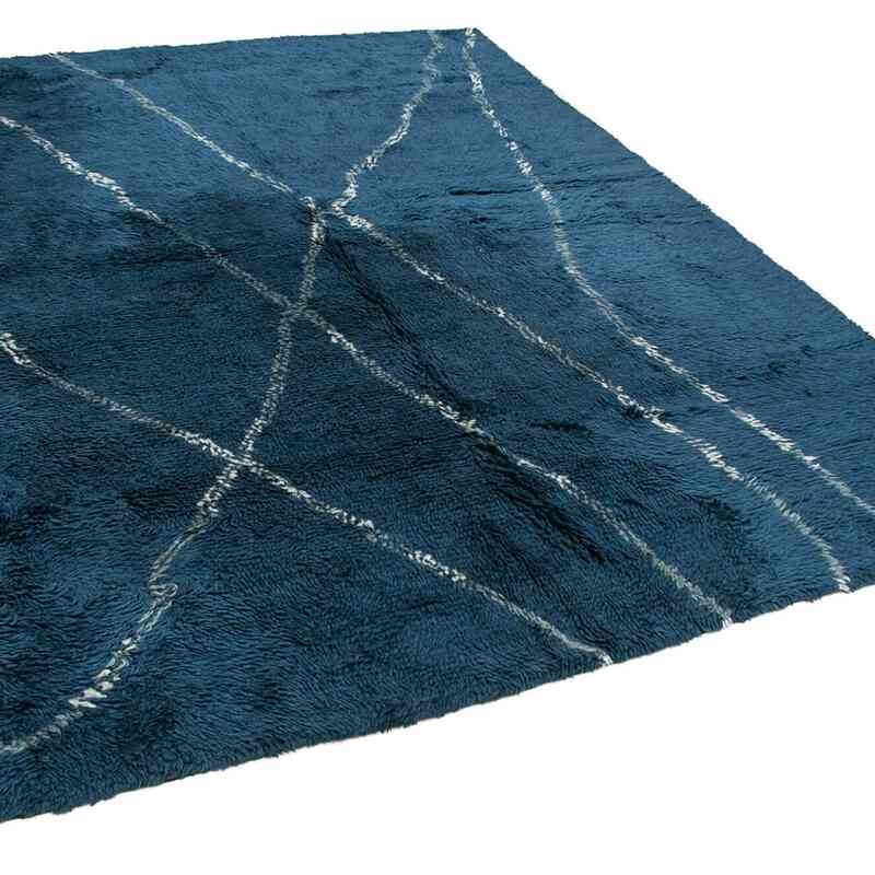 New Moroccan Style Hand-Knotted Tulu Rug - 8' 5" x 10' 2" (101" x 122") - K0056984