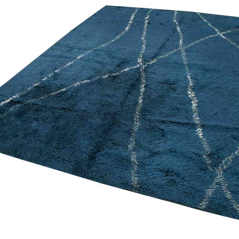 New Moroccan Style Hand-Knotted Tulu Rug - 8' 5" x 10' 2" (101" x 122") - K0056984