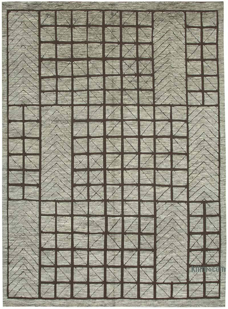 New Hand-Knotted Rug - 10'  x 14'  (120" x 168") - K0057010