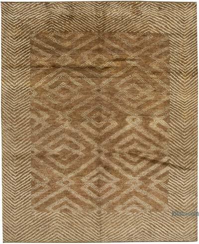 New Hand-Knotted Rug - 8' 3" x 10'  (99" x 120")
