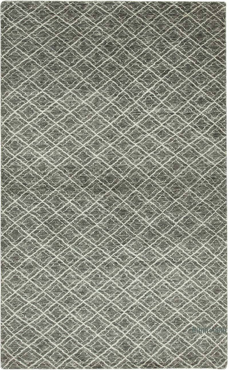 New Hand-Knotted Rug - 5'  x 8'  (60" x 96") - K0057026