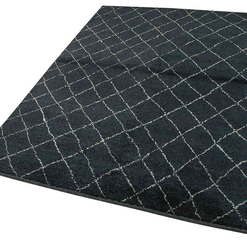 New Moroccan Style Hand-Knotted Tulu Rug - 5' 2" x 7'  (62" x 84") - K0057030