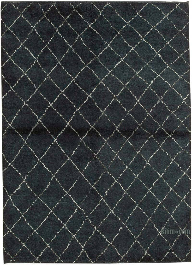 New Moroccan Style Hand-Knotted Tulu Rug - 5' 2" x 7'  (62" x 84") - K0057030