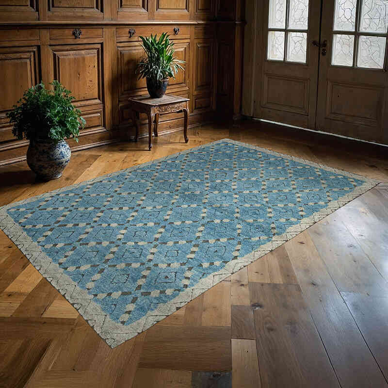 Nueva Alfombra Anudada a Mano - 152 cm x 244 cm - K0057034