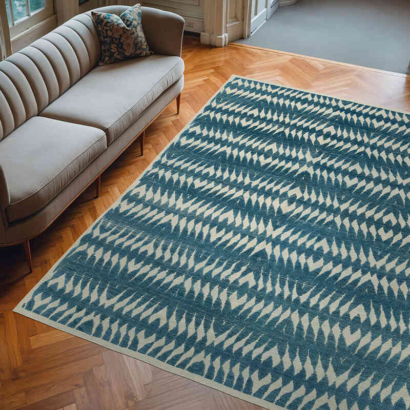 New Hand-Knotted Rug - 8'  x 10' 1" (96" x 121") - K0057039