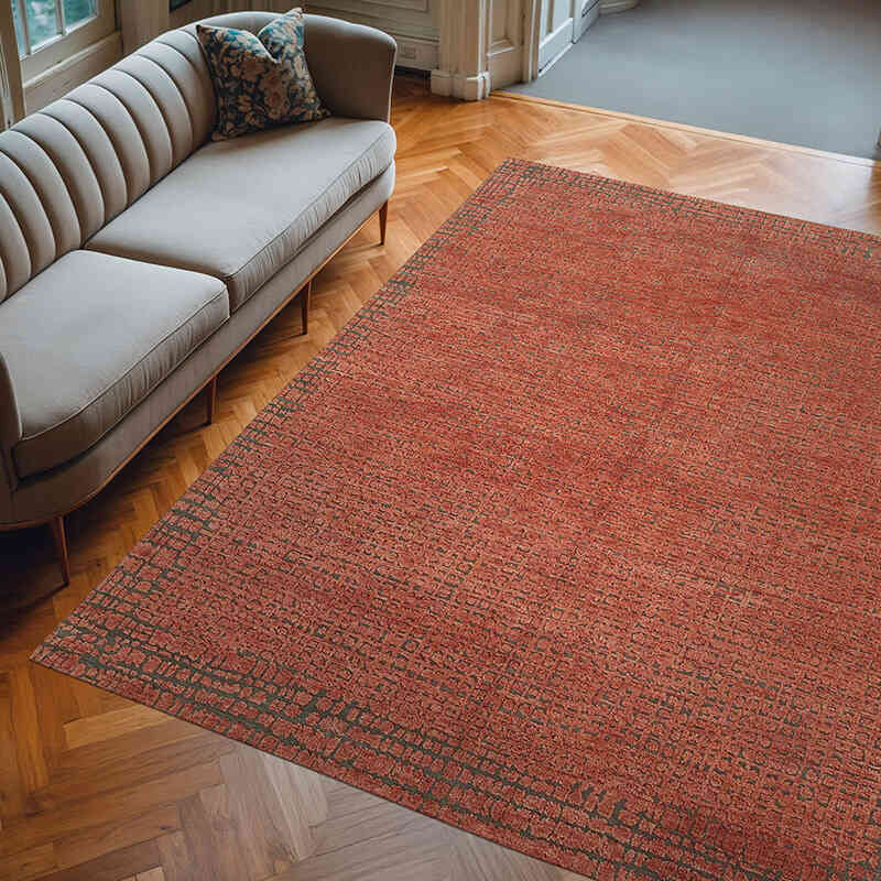 New Hand-Knotted Rug - 8' 4" x 10' 3" (100" x 123") - K0057054