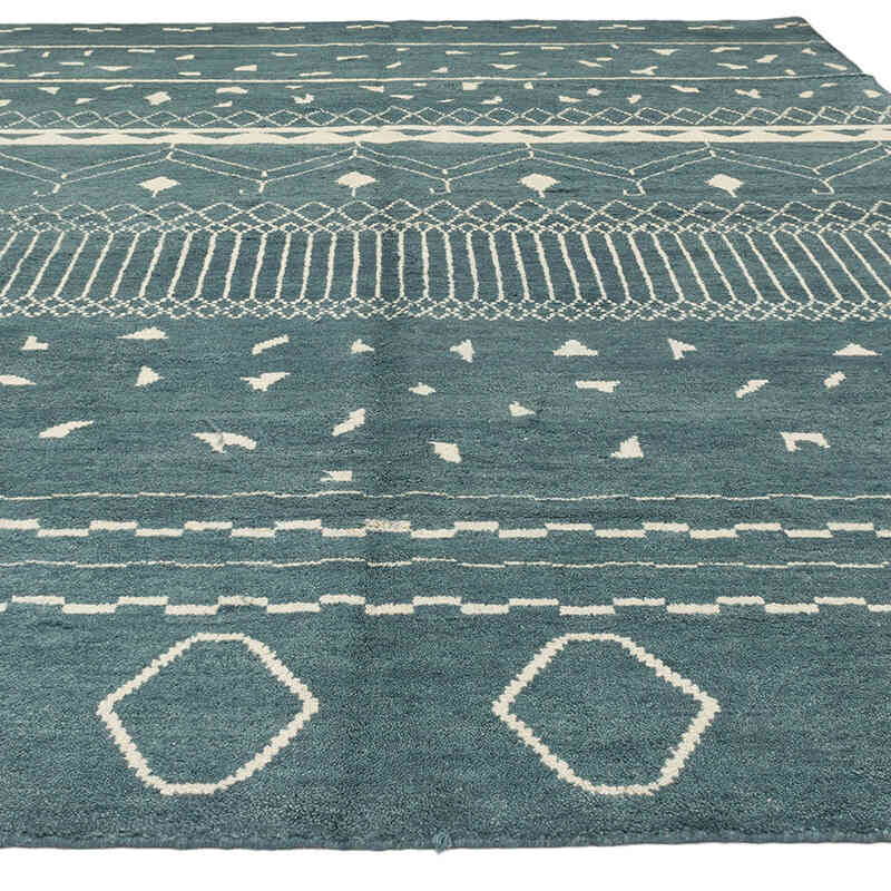 New Hand-Knotted Rug - 9' 2" x 12'  (110" x 144") - K0057099