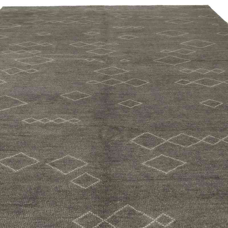 New Hand-Knotted Rug - 8' 11" x 11' 11" (107" x 143") - K0057104