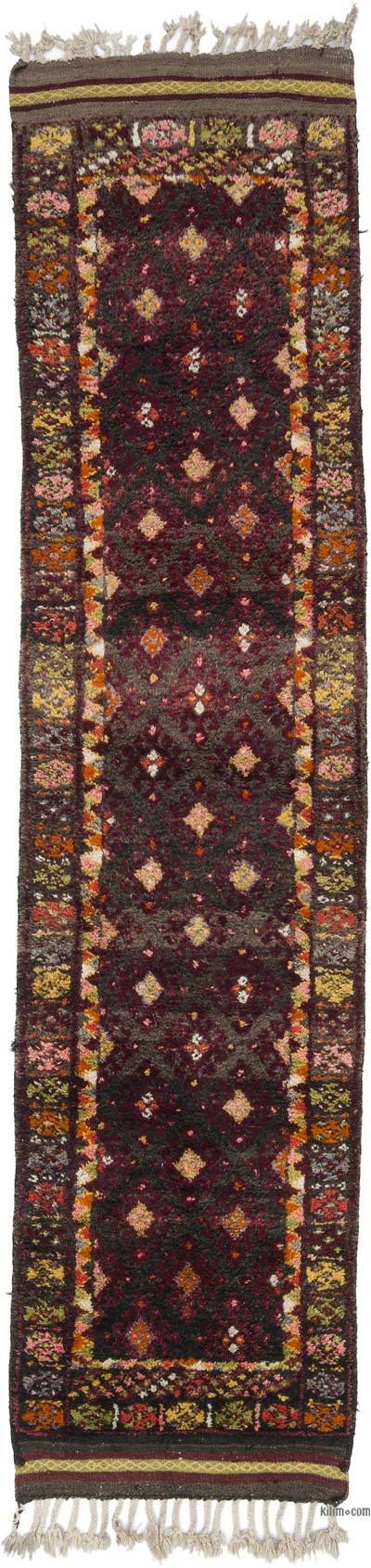 Vintage Anadolu Yolluk - 90 cm x 381 cm