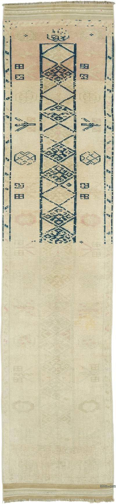 Alfombra Vintage de pasillo - 86 cm x 375 cm