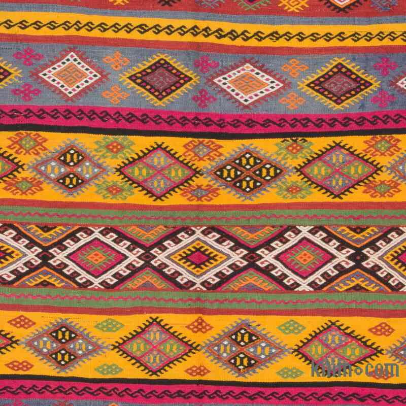 Multicolor Sivas Kilim Vintage - 167 cm x 377 cm - K0057289