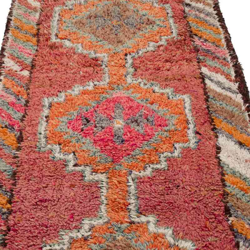 Vintage Tribal Runner Rug - 2' 11" x 10' 1" (35" x 121") - K0057370