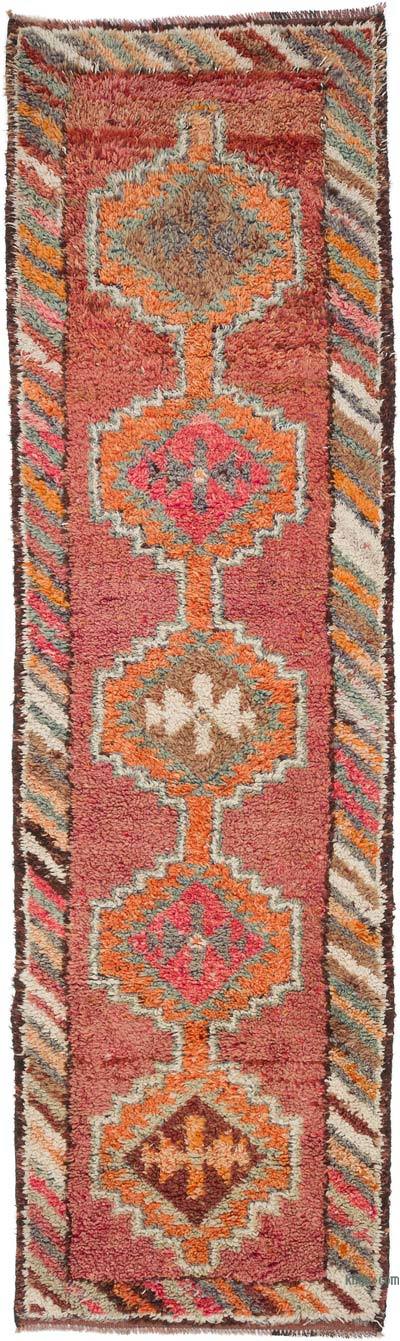 Alfombra Vintage de pasillo - 89 cm x 307 cm
