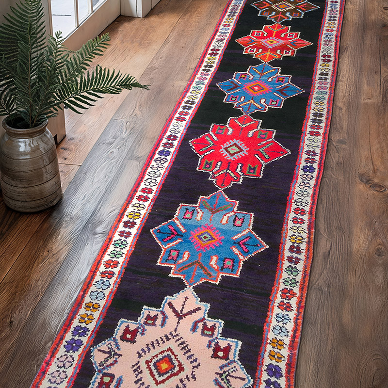 Vintage Anadolu Yolluk - 83 cm x 402 cm - K0057406