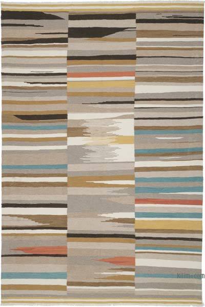 Yeni Kök Boya El Dokuma Kilim - 201 cm x 300 cm