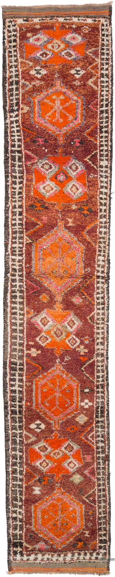 Alfombra Vintage de pasillo - 89 cm x 439 cm