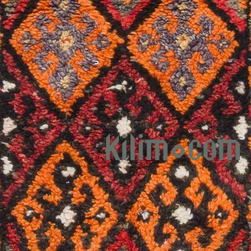 Alfombra Vintage de pasillo - 85 cm x 388 cm - K0057452