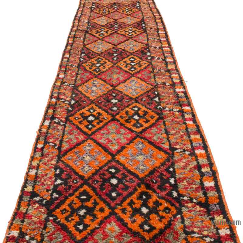 Alfombra Vintage de pasillo - 85 cm x 388 cm - K0057452