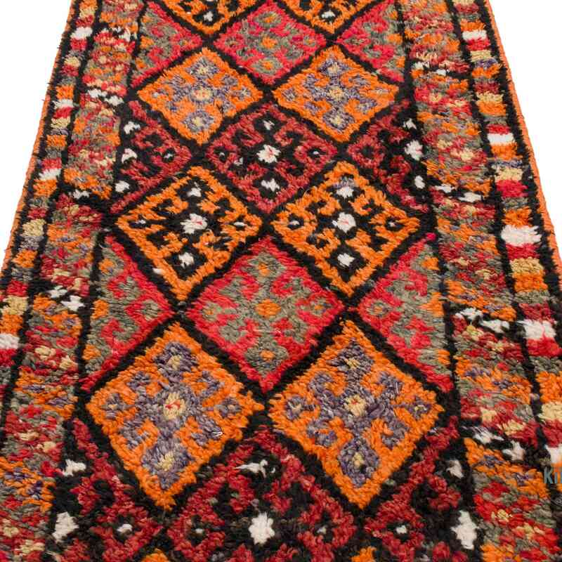 Alfombra Vintage de pasillo - 85 cm x 388 cm - K0057452