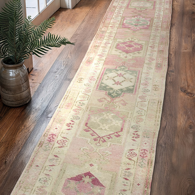 Vintage Anadolu Yolluk - 80 cm x 405 cm - K0057461