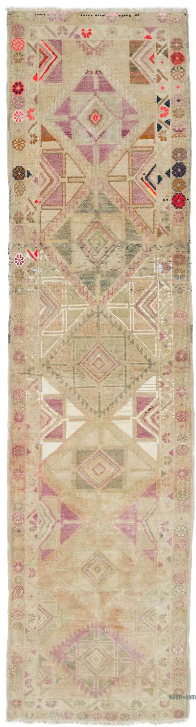 Vintage Anadolu Yolluk - 92 cm x 352 cm