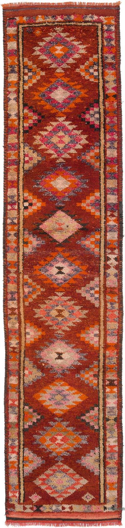 Alfombra Vintage de pasillo - 90 cm x 383 cm