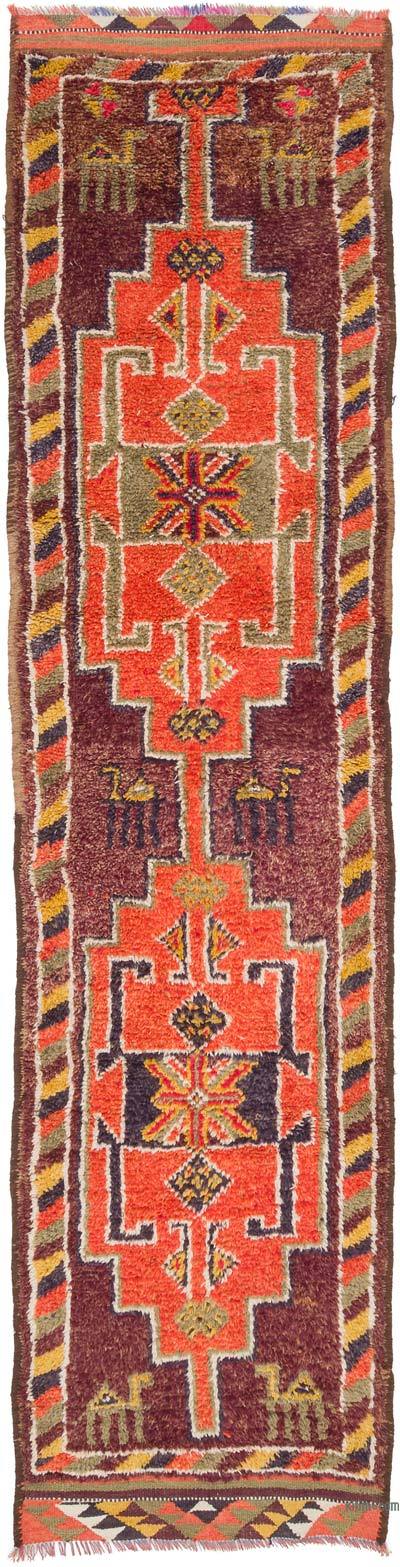 Vintage Anadolu Yolluk - 85 cm x 341 cm