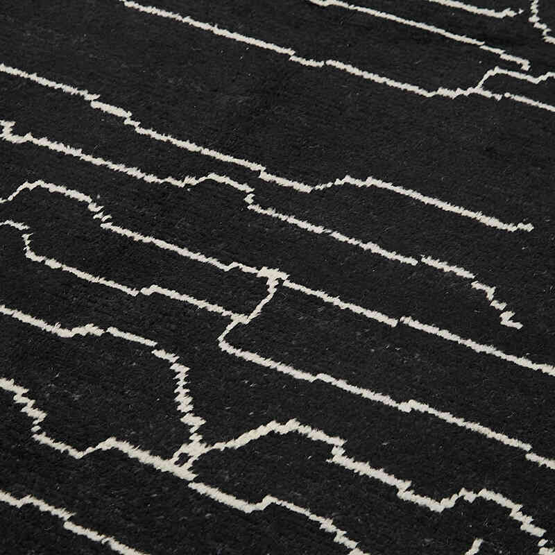 New Moroccan Style Hand-Knotted Tulu Rug - 6' 3" x 10' 2" (75" x 122") - K0057493
